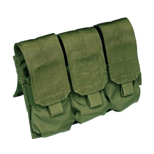 Подсумок для Трех Магазинов Flyye M4/M16 MOLLE - Olive Drab
