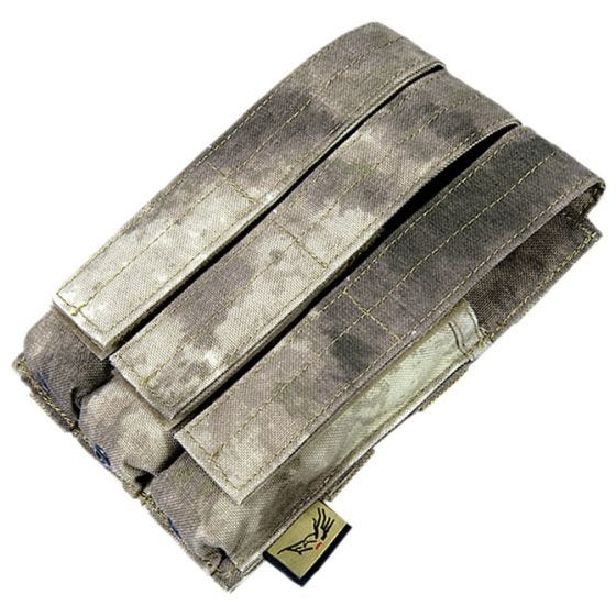 Подсумок для Трех Магазинов Flyye MP5 MOLLE - A-TACS AU