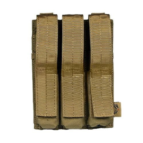 Подсумок для Трех Магазинов Flyye MP5 MOLLE - Coyote Brown