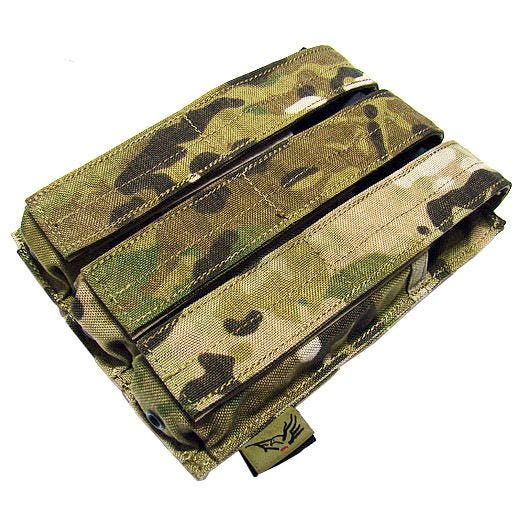 Подсумок для Трех Магазинов Flyye MP5 MOLLE - MultiCam