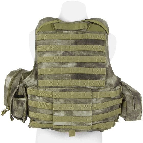 Жилет с Набором Подсумков Flyye Force Recon ver. Mar - A-TACS AU