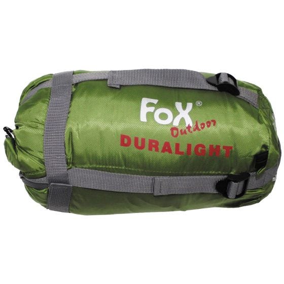 Спальный Мешок Fox Outdoor Duralight - Зеленый/Черный