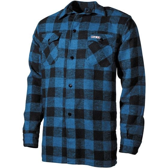 Рубашка Fox Outdoor Lumberjack Синий/Красно-Черная Клетка