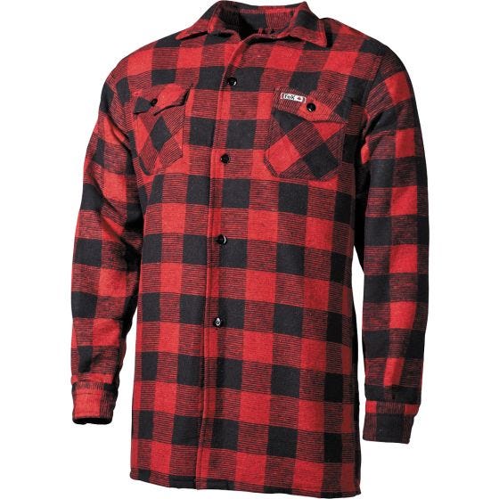 Рубашка Fox Outdoor Lumberjack Красный/Красно-Черная Клетка