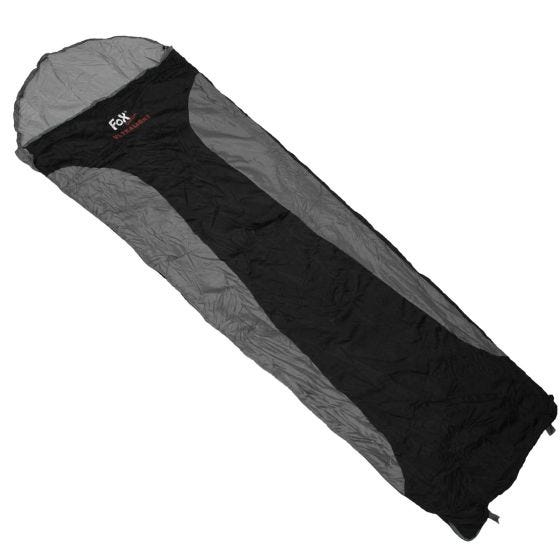 Спальный Мешок Fox Outdoor Ultralight - Черный/Серый