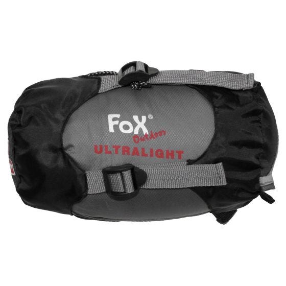 Спальный Мешок Fox Outdoor Ultralight - Черный/Серый