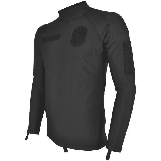 Рубашка Hazard 4 Combat Base Rashguard из Лайкры - Черный