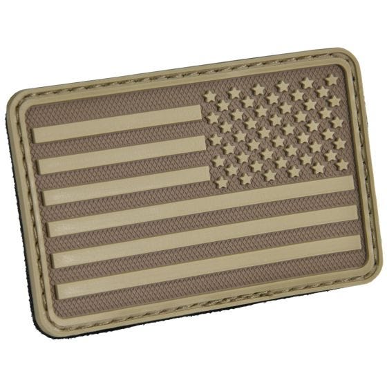 Патч Hazard 4 USA Flag Right Arm - Coyote