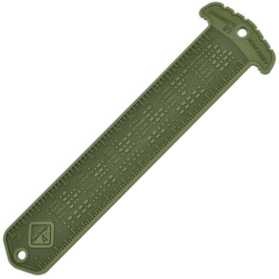 Нашивка Hazard 4 Cheatstick #1 Ruler / Morse MOLLE - Зеленый