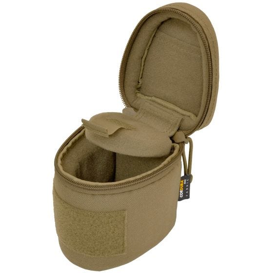 Малый Футляр для Линз Hazard 4 Jelly Roll с Подкладкой и Креплением Системы MOLLE - Coyote