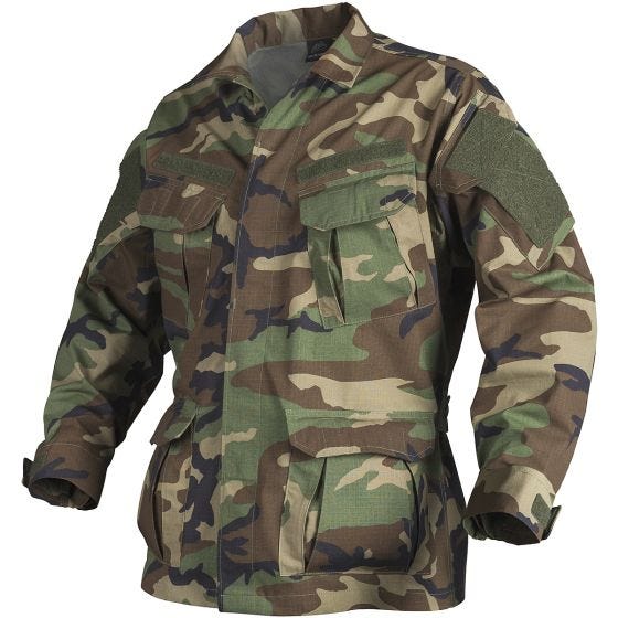 Рубашка Helikon SFU NEXT из Поликоттона Ripstop - US Woodland