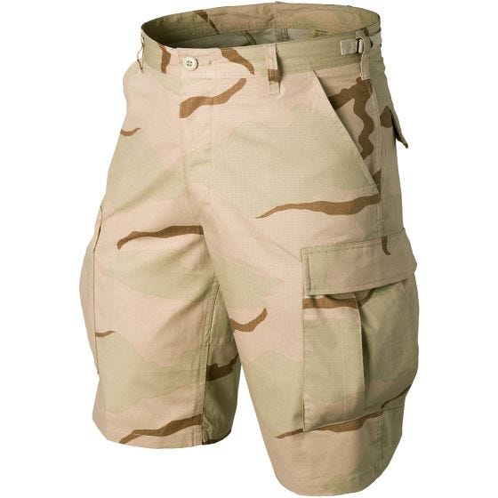 Шорты Helikon BDU Genuine из Хлопка Ripstop - Пустынный 3-Цветный