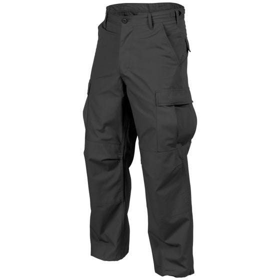 Брюки Helikon BDU Genuine из Поликоттона Ripstop - Черный