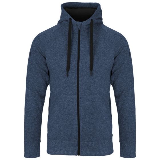 Толстовка на Молнии Helikon Covert Tactical - Melange Blue