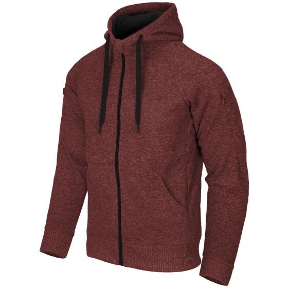 Толстовка на Молнии Helikon Covert Tactical - Melange Red