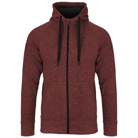 Толстовка на Молнии Helikon Covert Tactical - Melange Red