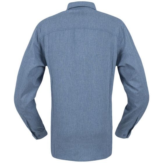Рубашка с Длинным Рукавом Helikon Defender Mk2 Gentleman - Melange Blue