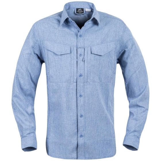 Рубашка с Длинным Рукавом Helikon Defender Mk2 Gentleman Melange Light Blue