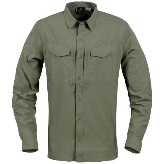 Рубашка с Длинным Рукавом Helikon Defender Mk2 Tropical - Темная Олива