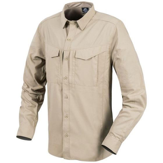 Рубашка с Длинным Рукавом Helikon Defender Mk2 Tropical - Silver Mink