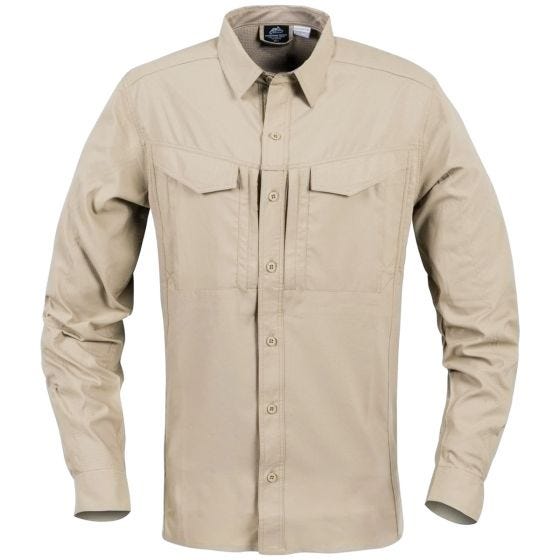 Рубашка с Длинным Рукавом Helikon Defender Mk2 Tropical - Silver Mink
