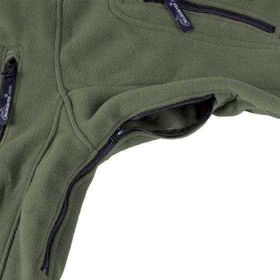 Флисовая Куртка Helikon Liberty - Оливковый/Черный