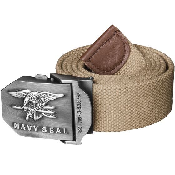 Пояс Helikon Navy Seal из Хлопка - Хаки