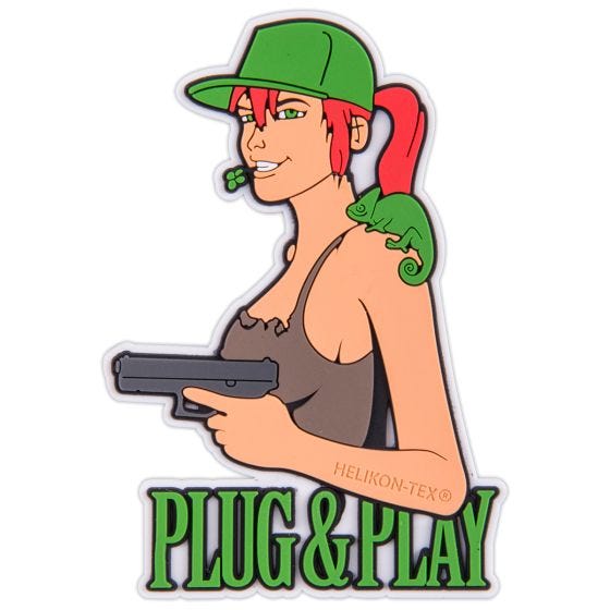 Нашивка Helikon Plug & Play - Коричневый