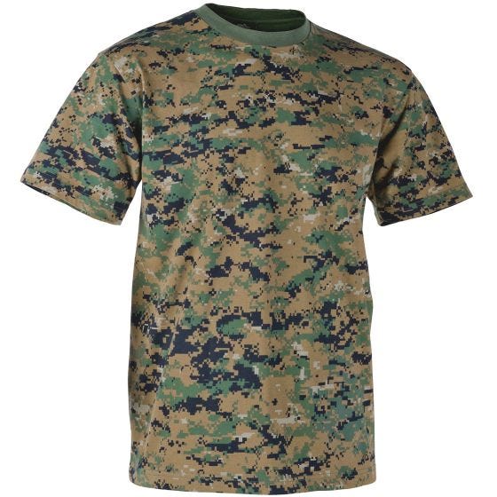 Футболка Helikon USMC - Digital Woodland