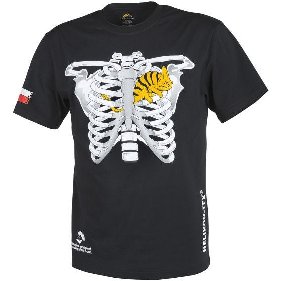 Футболка Helikon Chameleon in Thorax with PL Flag - Черный