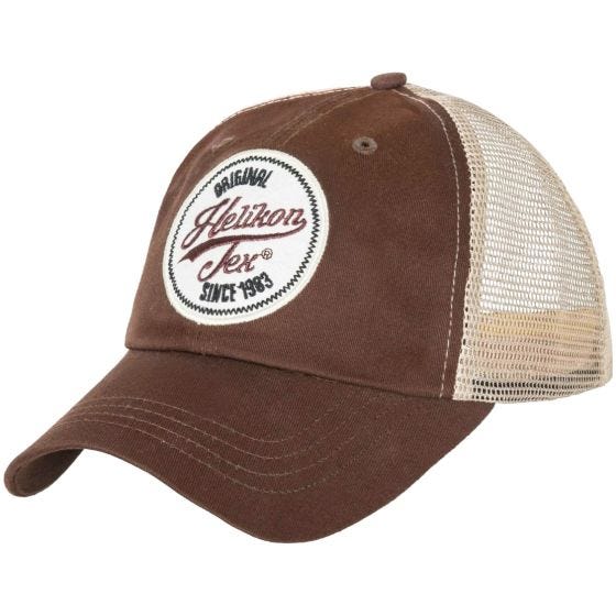 Кепка Helikon Trucker Logo - Mud Brown