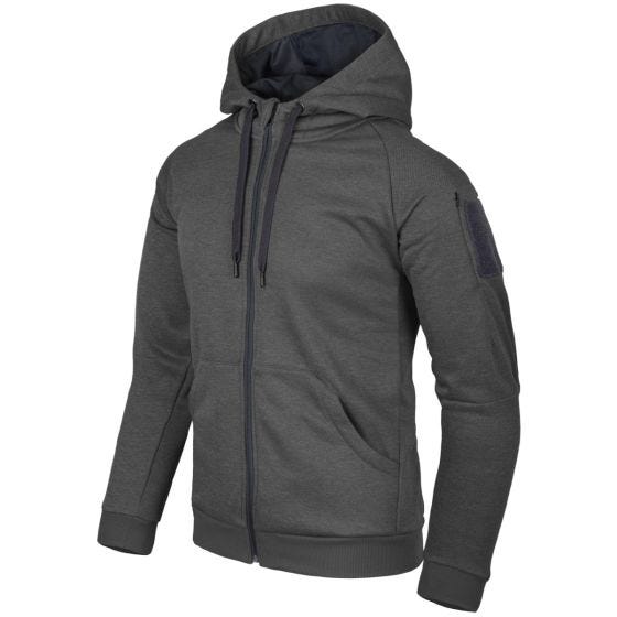 Толстовка на Молнии Helikon Urban Tactical - Melange Black-Grey