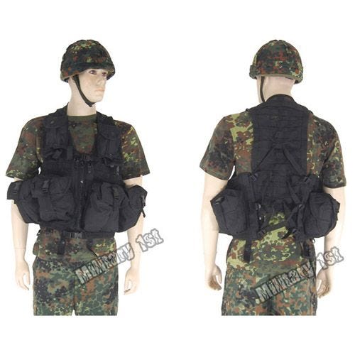 Пластиковый Шлем MFH с Тканевым Чехлом - Flecktarn