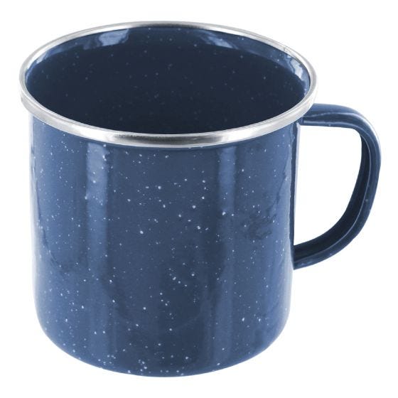 Кружка Highlander Deluxe Эмалированная - Navy Blue