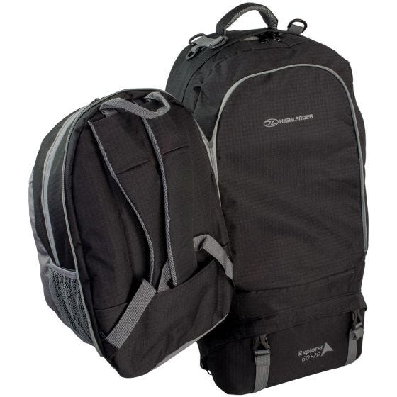 Модульный Рюкзак Highlander X-plorer 60 + 20 л - Черный