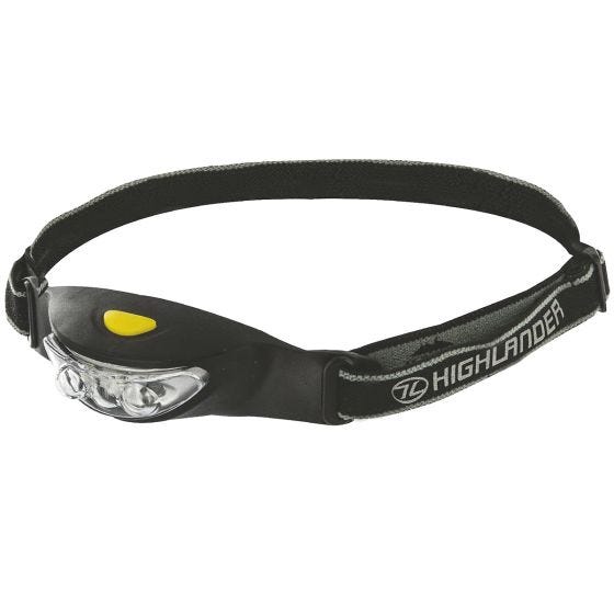 Налобный Фонарь Highlander Ray 3 LED - Черный