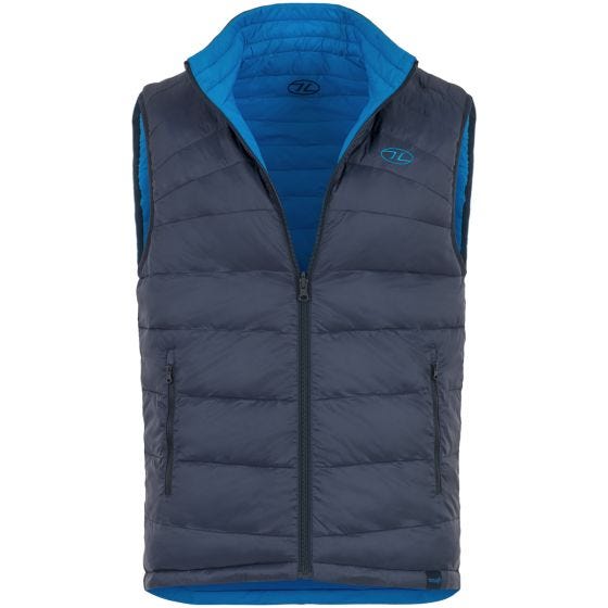 Двусторонний Жилет Highlander - Navy/Lake Blue