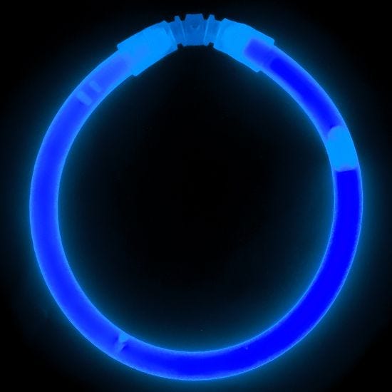 Браслет Illumiglow 7,5 дюйма - Синий