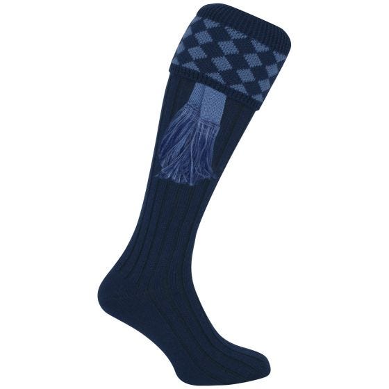 Носки для стрельбы Jack Pyke Harlequin - Navy/Голубой