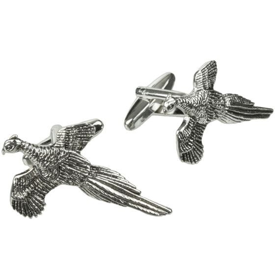 Подарочный Набор: Галстук Носовой Платок и Запонки Jack Pyke Pheasant - Зеленый