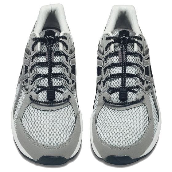 Шнурки Lock Laces Elastic No Tie Черный