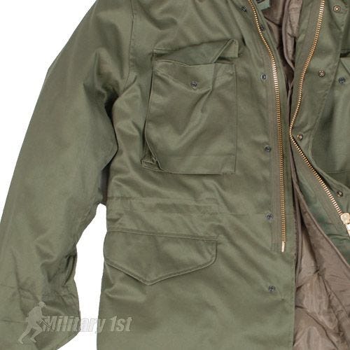 Куртка Mil-Tec Classic M65 US - Оливковый