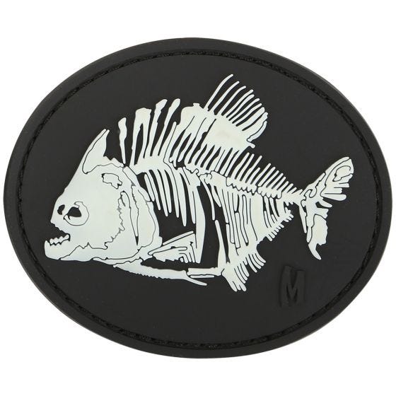 Патч Maxpedition Piranha Bones - GLOW