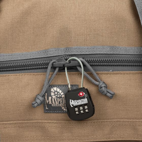 Замок для Багажа Maxpedition Тактический - Черный