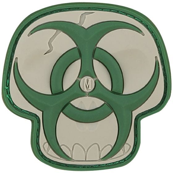 Патч Maxpedition Biohazard Skull - Arid