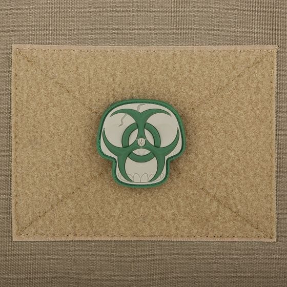Патч Maxpedition Biohazard Skull - Arid