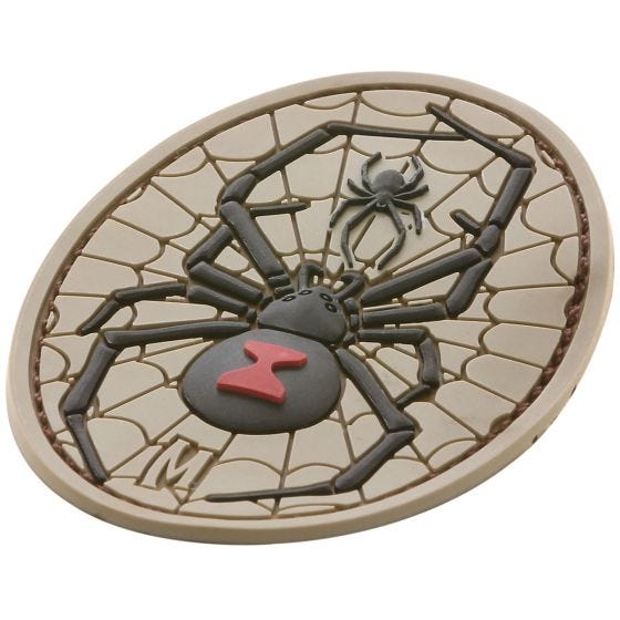 Патч Maxpedition Black Widow - Arid