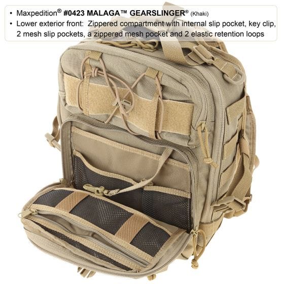 Maxpedition Malaga Gearslinger Черный