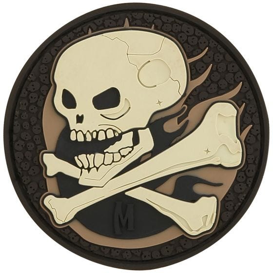 Патч Maxpedition Skull - Arid