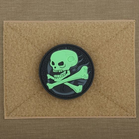 Патч Maxpedition Skull - GLOW